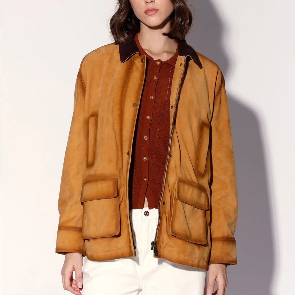 NWT, Walter Baker 100% suede Bradley jacket, size L